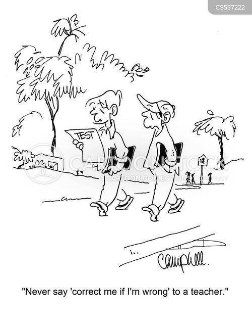 Syntax Correction Cartoons and Comics - funny pictures from CartoonStock