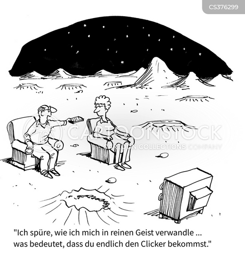 Cartoons und Karikaturen mit Clicker
