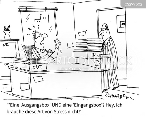 Cartoons und Karikaturen mit Opt-in/opt-out