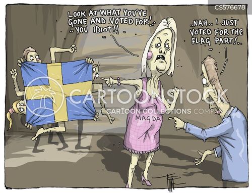 Swedish Elections Cartoons And Comics Funny Pictures From Cartoonstock