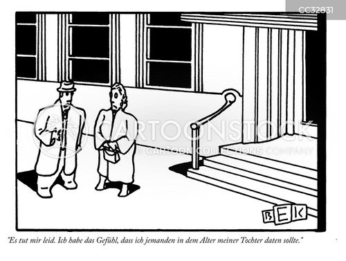 Cartoons und Karikaturen mit Sugar Daddies