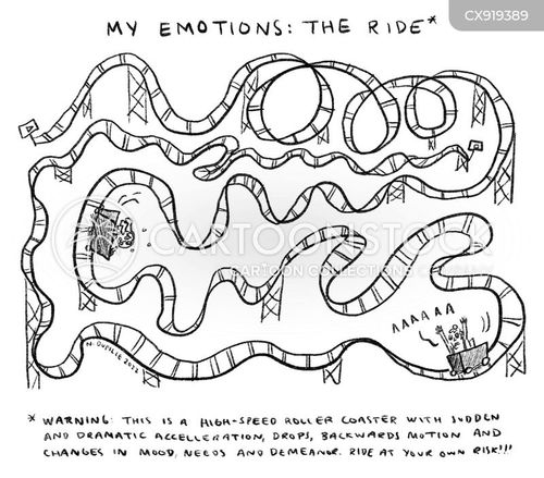 Emotional Rollercoaster Cartoons and Comics funny pictures from