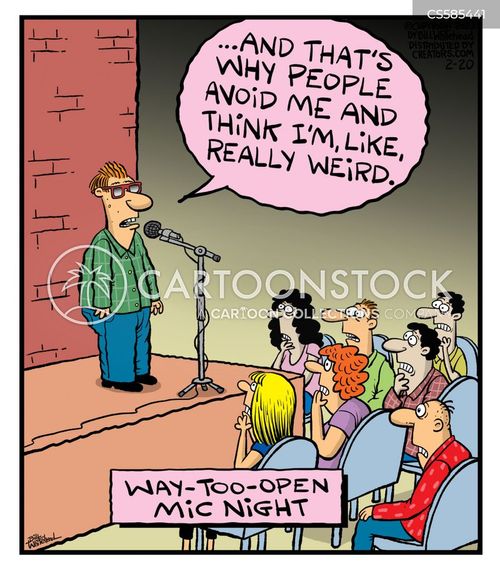 Comedy Gigs Cartoons and Comics - funny pictures from CartoonStock
