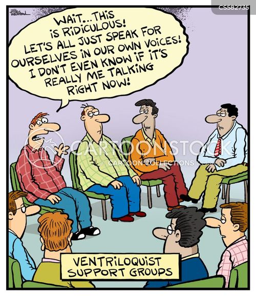 Online Support Groups Cartoons and Comics - funny pictures from 