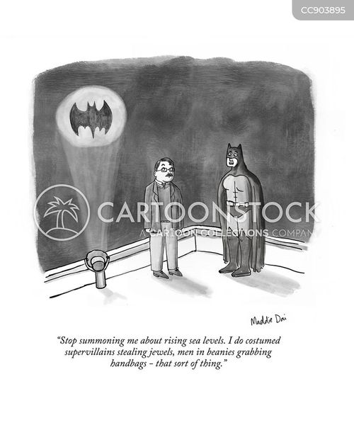 Supervillain Cartoons and Comics - funny pictures from CartoonStock