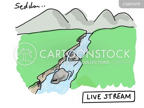 Mountain Streams Cartoons and Comics - funny pictures from CartoonStock