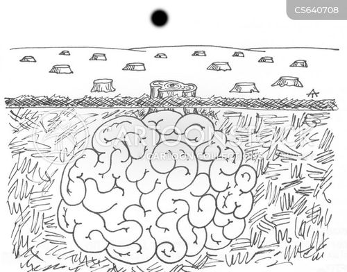 Cartoon Problem Solving Tree Thinking Tree Cartoons and Comics - funny pictures from CartoonStock