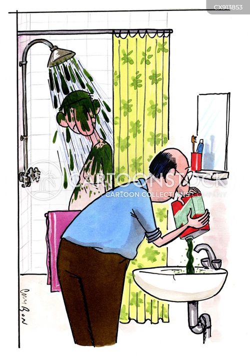 Burst Pipe Cartoons and Comics - funny pictures from CartoonStock