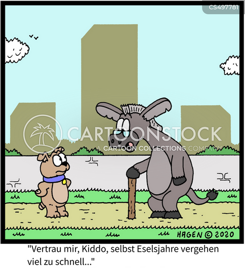 Inscribe Esels Cartoons und Karikaturen mit Esels