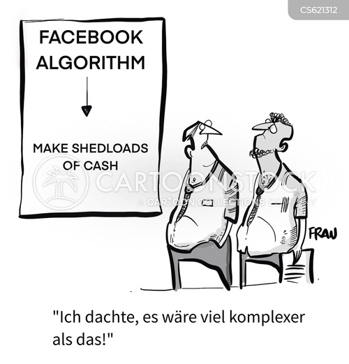 Cartoons und Karikaturen mit Algorithmische Manipulation