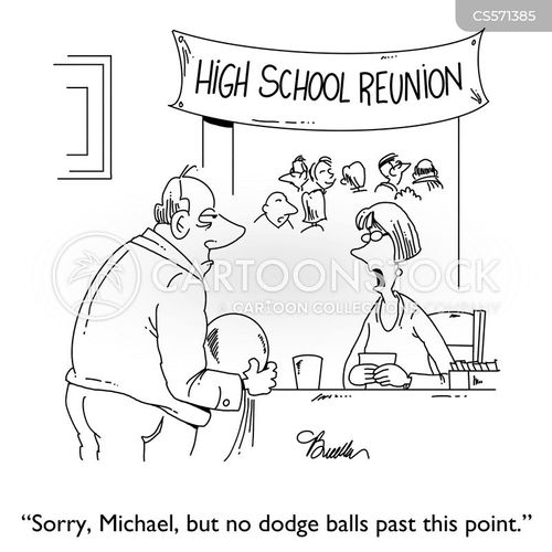 High School Reunions Cartoons and Comics - funny pictures from CartoonStock