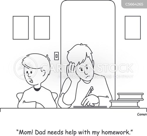 Needs Help With My Homework Cartoons and Comics - funny pictures from ...