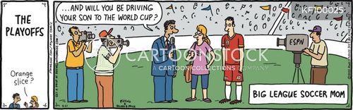 Womens Soccer Cartoons and Comics - funny pictures from CartoonStock