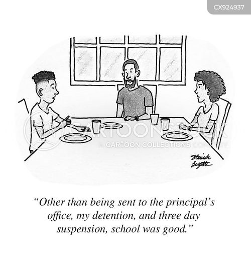 School Suspension Cartoons And Comics - Funny Pictures From CartoonStock