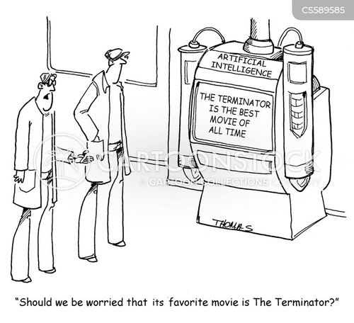 Terminator 6 Cartoons and Comics - funny pictures from CartoonStock