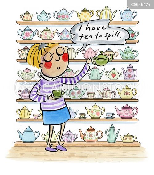 Teaware Cartoons and Comics - funny pictures from CartoonStock