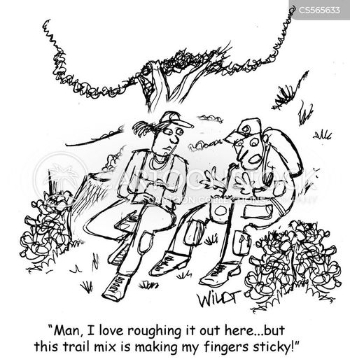 Trail Mix Cartoons and Comics funny pictures from CartoonStock