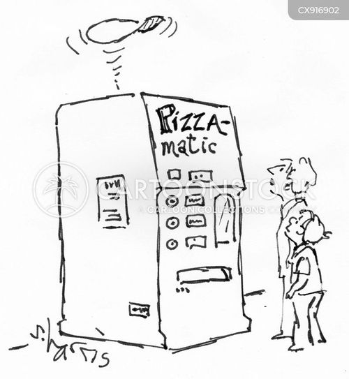 Automated Food Service Cartoons And Comics - Funny Pictures From 