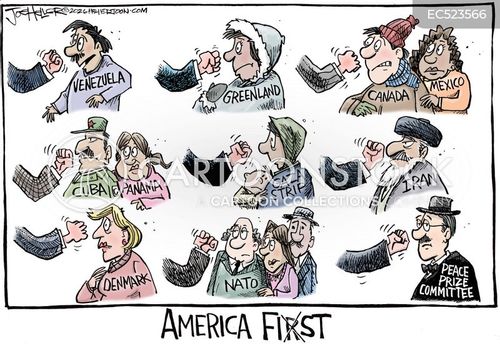 America First Cartoons and Comics - funny pictures from CartoonStock