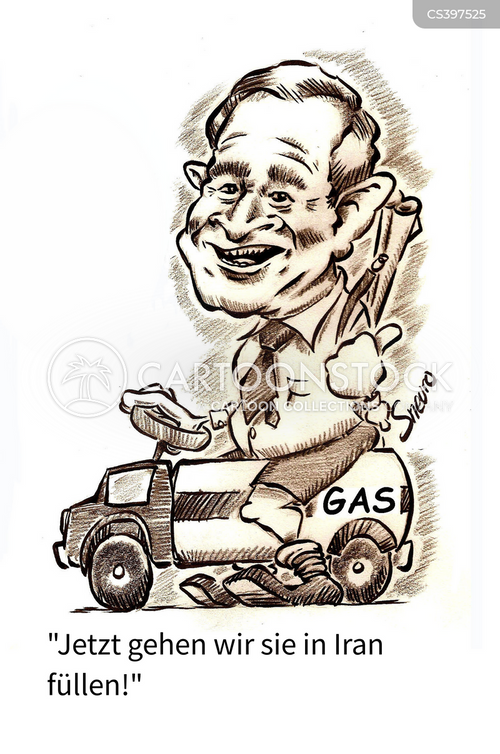 Cartoons und Karikaturen mit George Bush Jr.