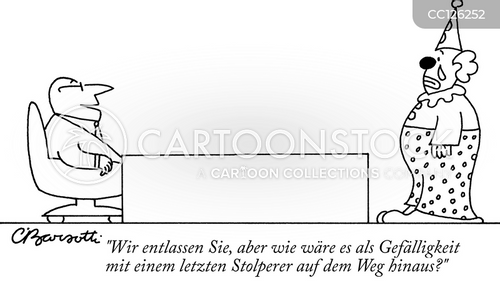 Cartoons und Karikaturen mit Buffoonery