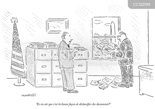 Dessins humoristique et caricaturés avec Traitement De Documents