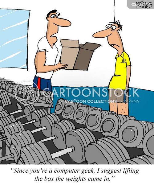 Gym Sessions Cartoons and Comics - funny pictures from CartoonStock