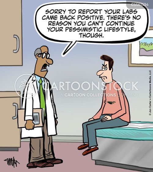 Pessimistic View Cartoons and Comics - funny pictures from CartoonStock