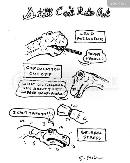 Lead Poisoning Cartoons and Comics funny pictures from CartoonStock