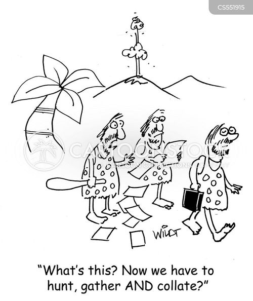 Gather Your Wits Cartoons and Comics funny pictures from CartoonStock