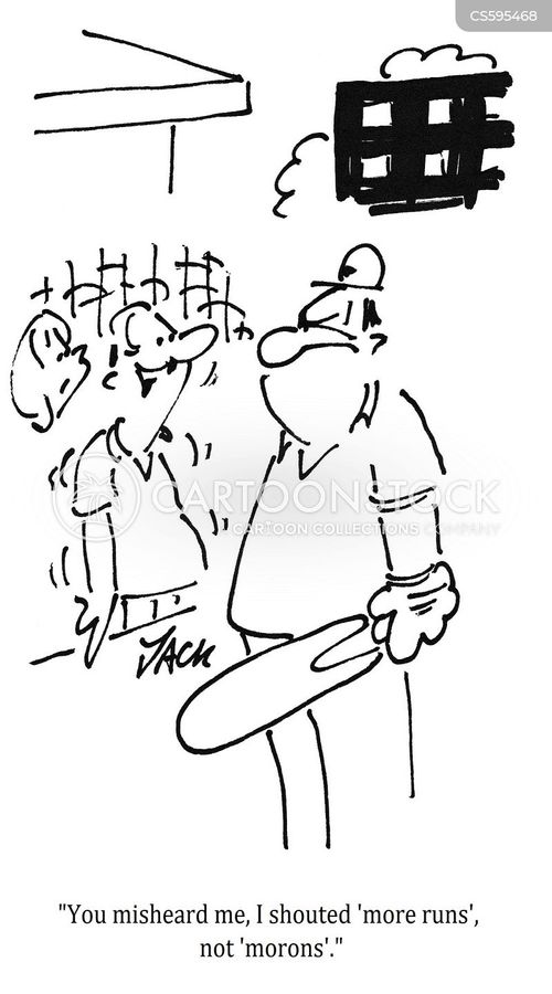 Cricket Ground Cartoons and Comics - funny pictures from CartoonStock