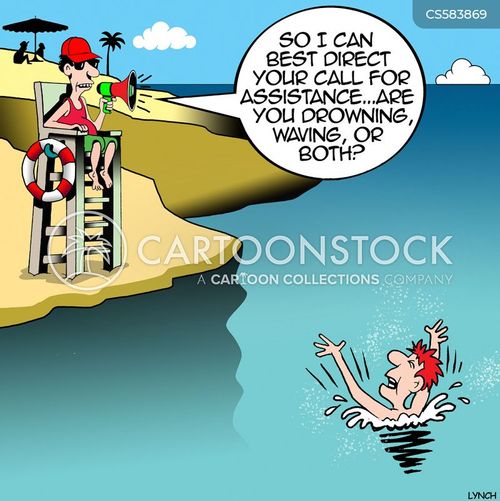 Life Buoy Cartoons and Comics - funny pictures from CartoonStock