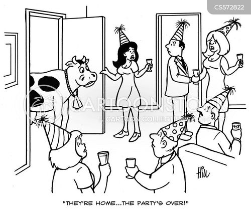 Party Until The Cow's Come Home Cartoons and Comics - funny pictures ...