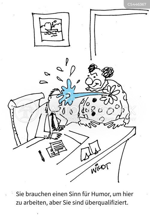 Cartoons und Karikaturen mit Witze Und Humor