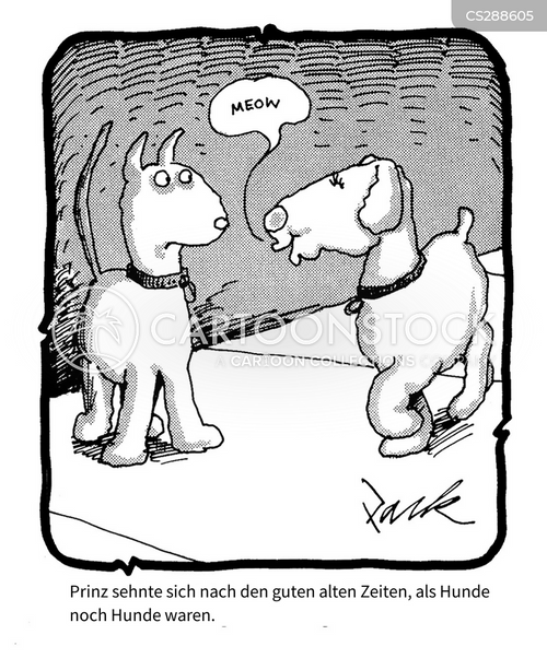 Cartoon Hun Cartoons und Karikaturen mit Cartoon-hunde