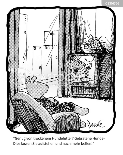Cartoon Hun Cartoons und Karikaturen mit Hundebetreuung