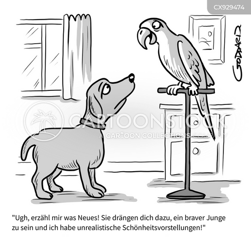 Cartoons Und Karikaturen Mit Haustierstereotypen Cartoons Und Karikaturen Mit Haustierstereotypen