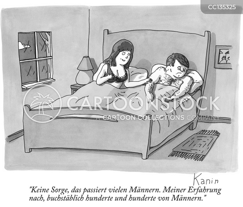 Cartoons und Karikaturen mit Sexuelle Befriedigungen