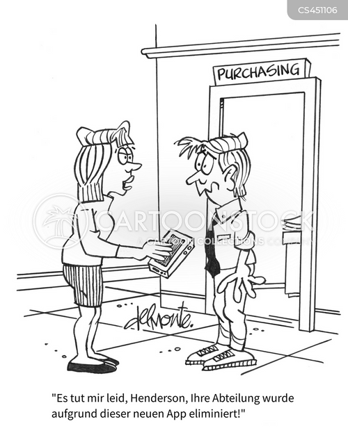 Cartoons und Karikaturen mit App Stores
