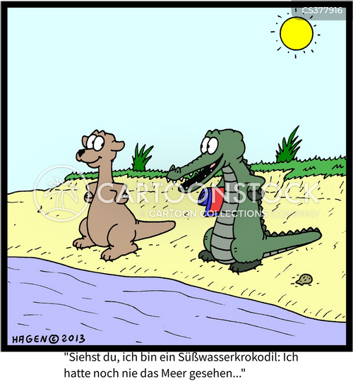 cartoons-und-karikaturen-mit-krokodils