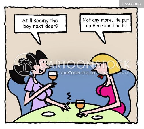 Venetian Blinds Cartoons and Comics - funny pictures from CartoonStock