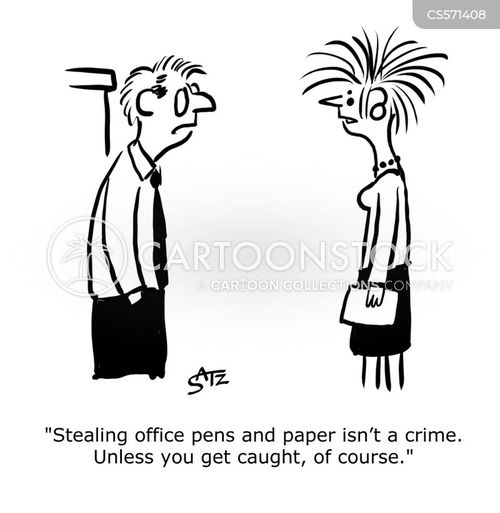 Office Supplied Cartoons and Comics - funny pictures from CartoonStock