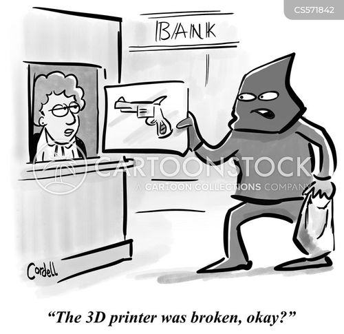 3d Print Cartoons and Comics - funny pictures from CartoonStock