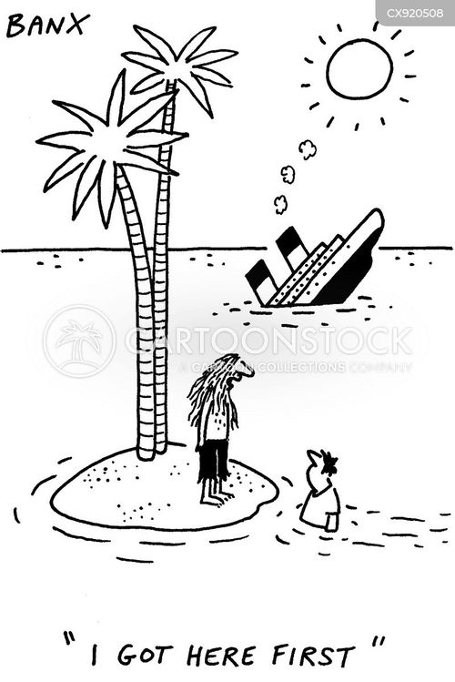 Stranded On A Desert Island Cartoons and Comics - funny pictures from ...