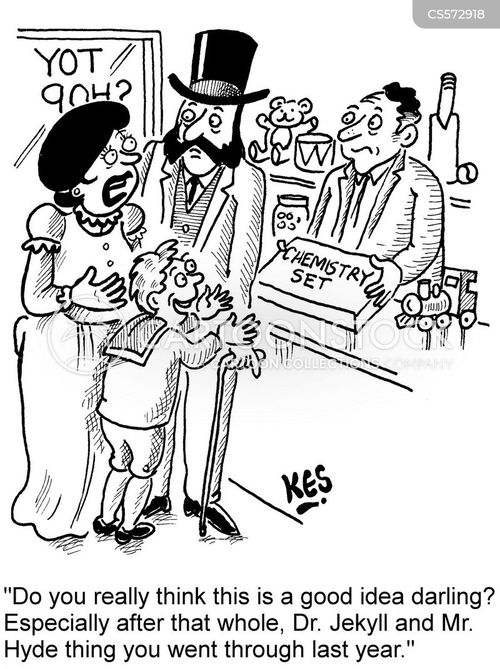 Doctor Jekyll Cartoons and Comics - funny pictures from CartoonStock