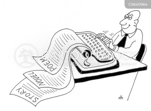 Creative Writer Cartoons and Comics - funny pictures from CartoonStock