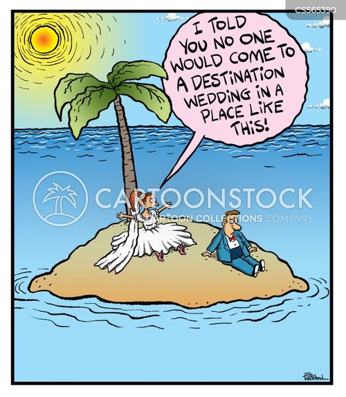 Destination Wedding Cartoons and Comics - funny pictures from CartoonStock