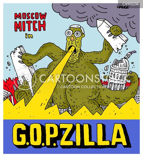 Political Dominance Cartoons and Comics - funny pictures from CartoonStock