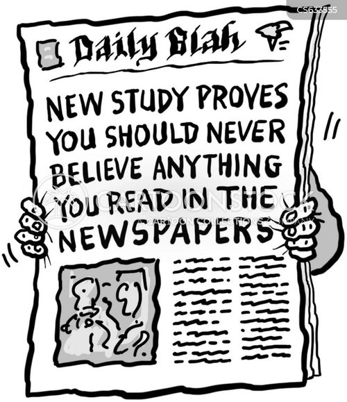 Credible Sources Cartoons and Comics - funny pictures from CartoonStock