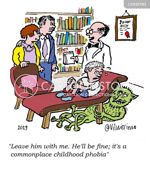 Childhood Phobia Cartoons And Comics Funny Pictures From CartoonStock Childhood Phobia Cartoons And Comics Funny Pictures From CartoonStock